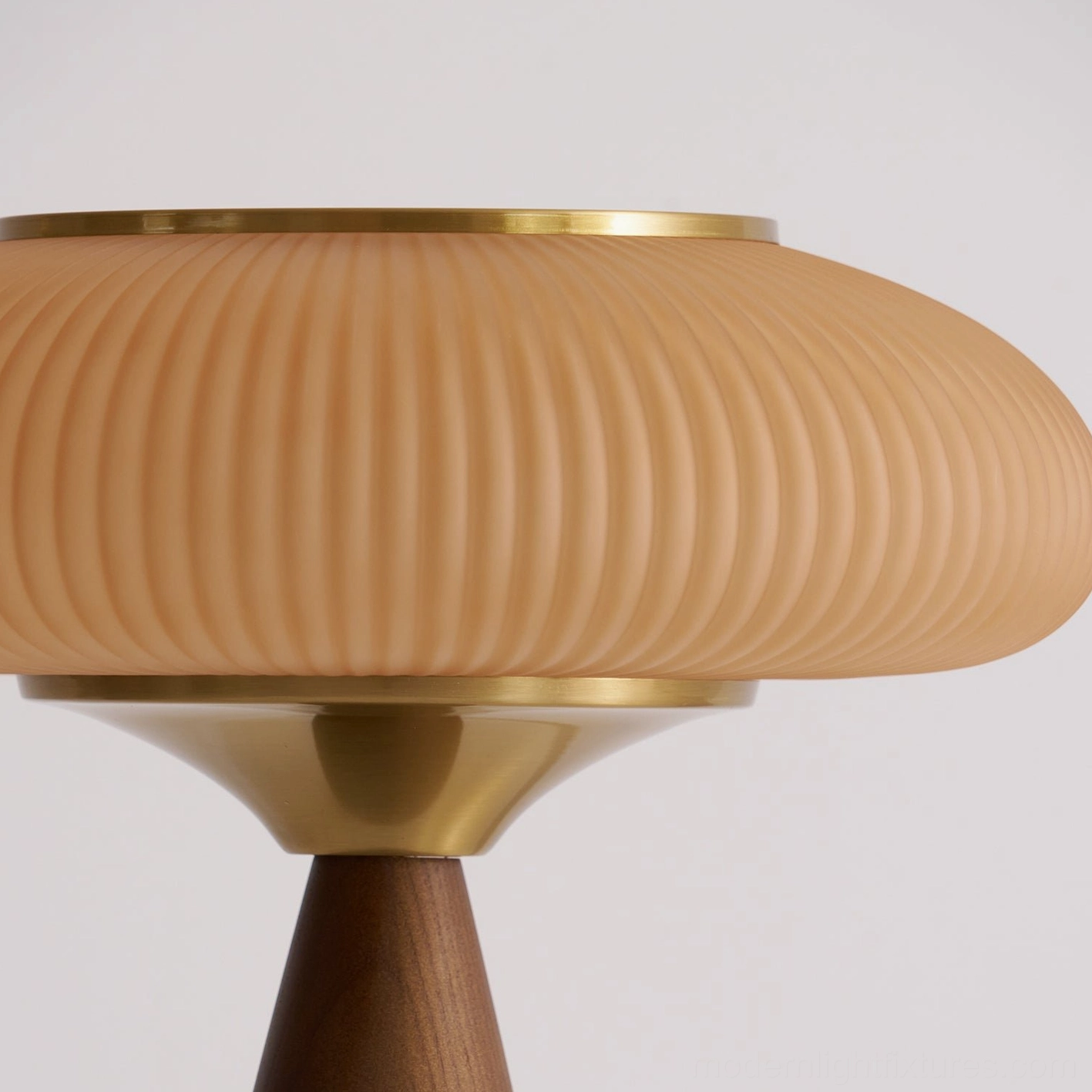 Brynn cordless table lamp touch switch control built-in rechargeable battery USB charging base gold walnut finish