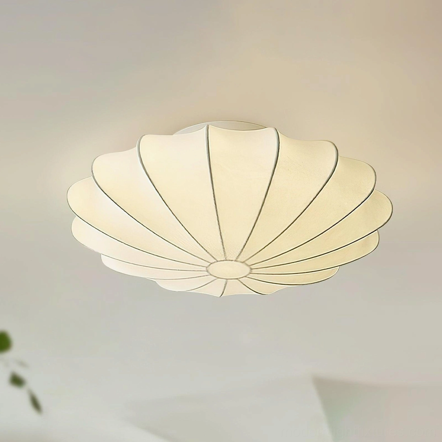 Large bubble ceiling light 80cm diameter open plan space high ceiling grand foyer installation