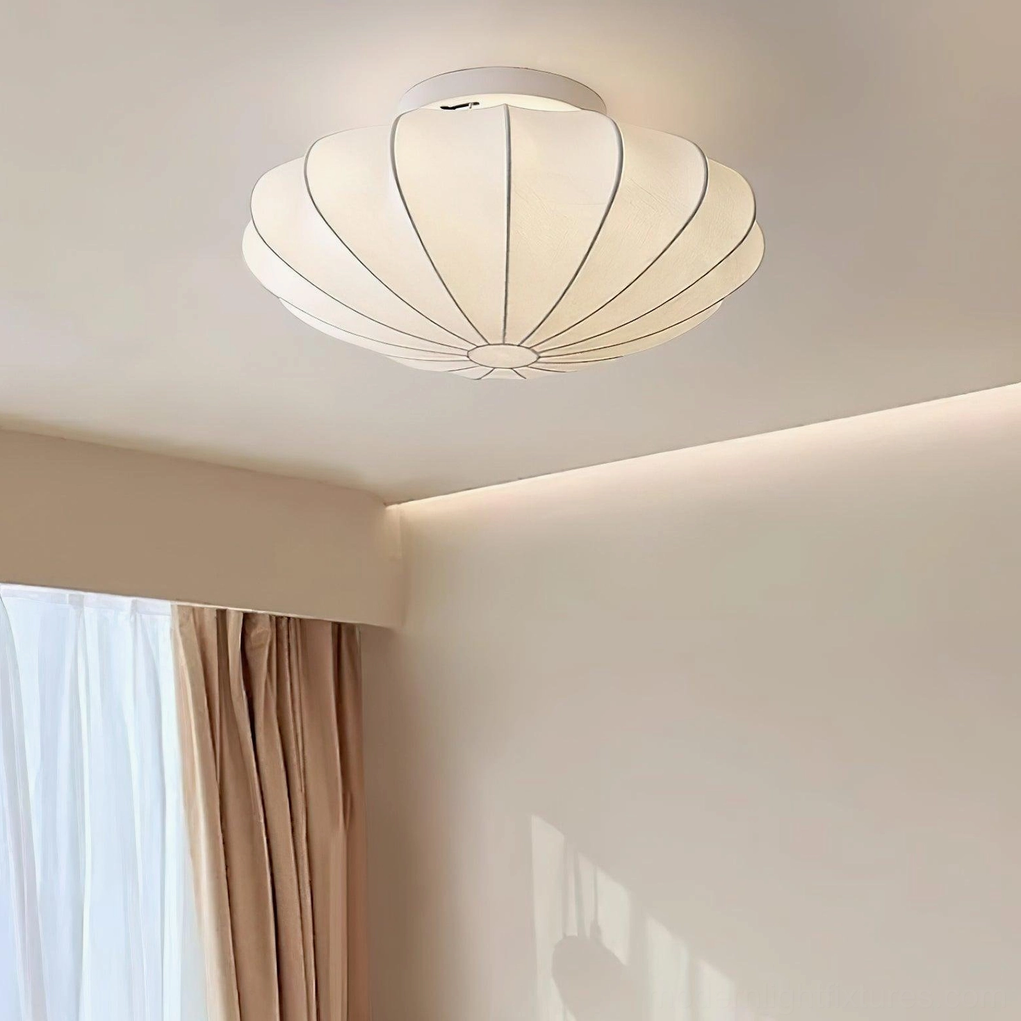 Bubble ceiling light size scale showing 40cm 60cm 80cm diameter options for room selection