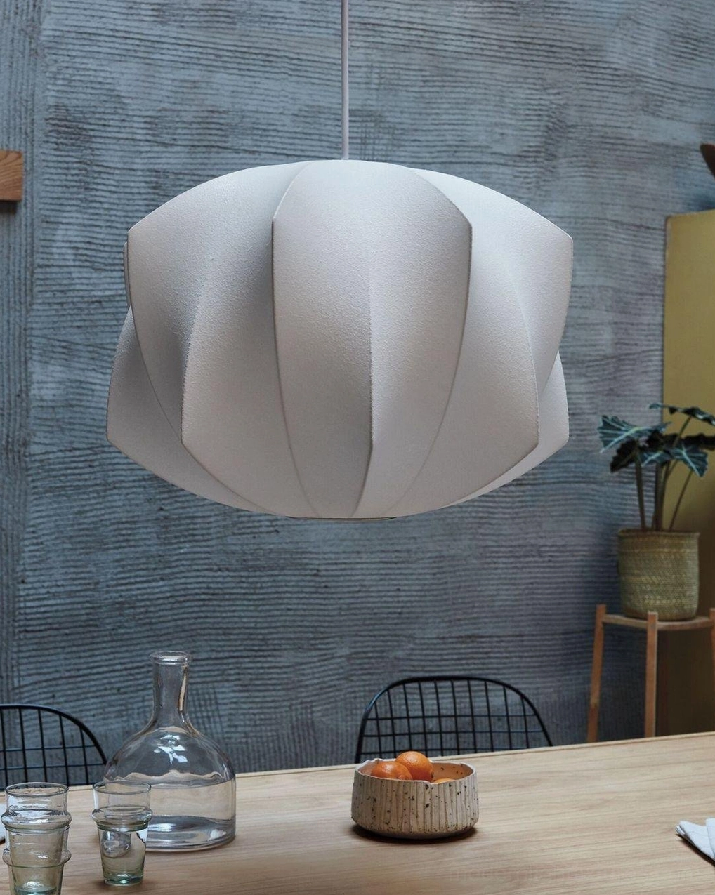 Bubble pendant light contemporary entryway - statement foyer fixture