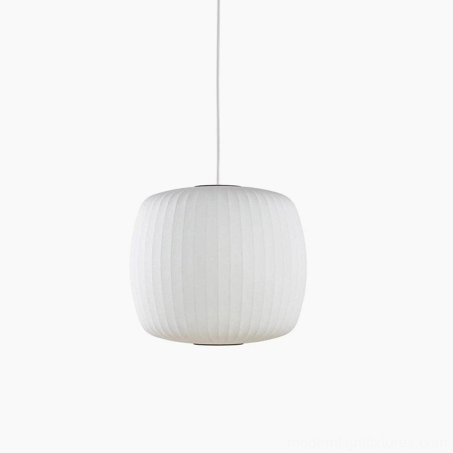 Bubble pendant light Japandi style interior - zen minimalist fixture
