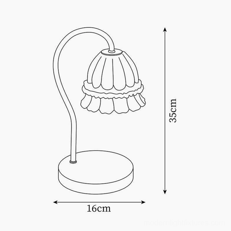 Right three-quarter view of marble candle warmer lamp on reading side table with books