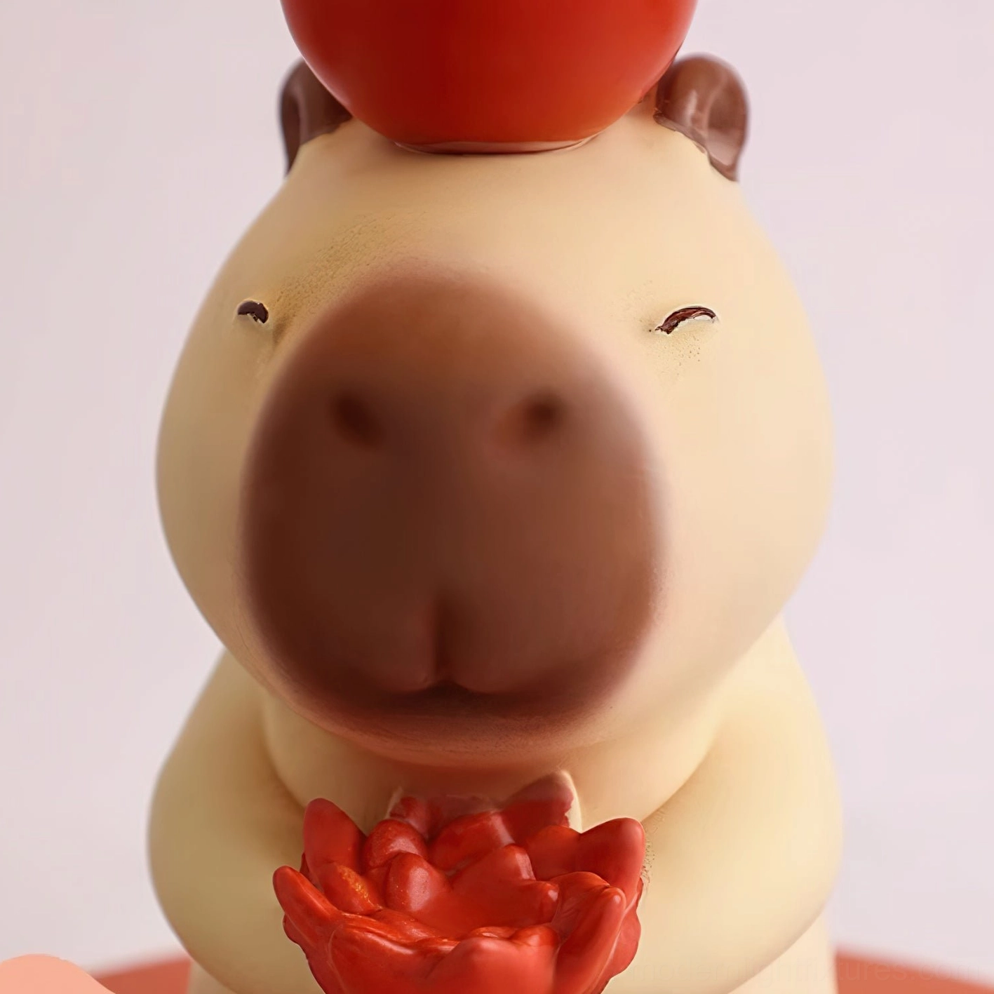 Capybara table lamp as statement piece combining sculpture and functional lighting
