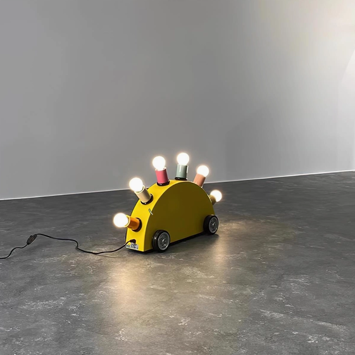 Cartoon car lamp creative home office workspace desk modern aesthetic personality
