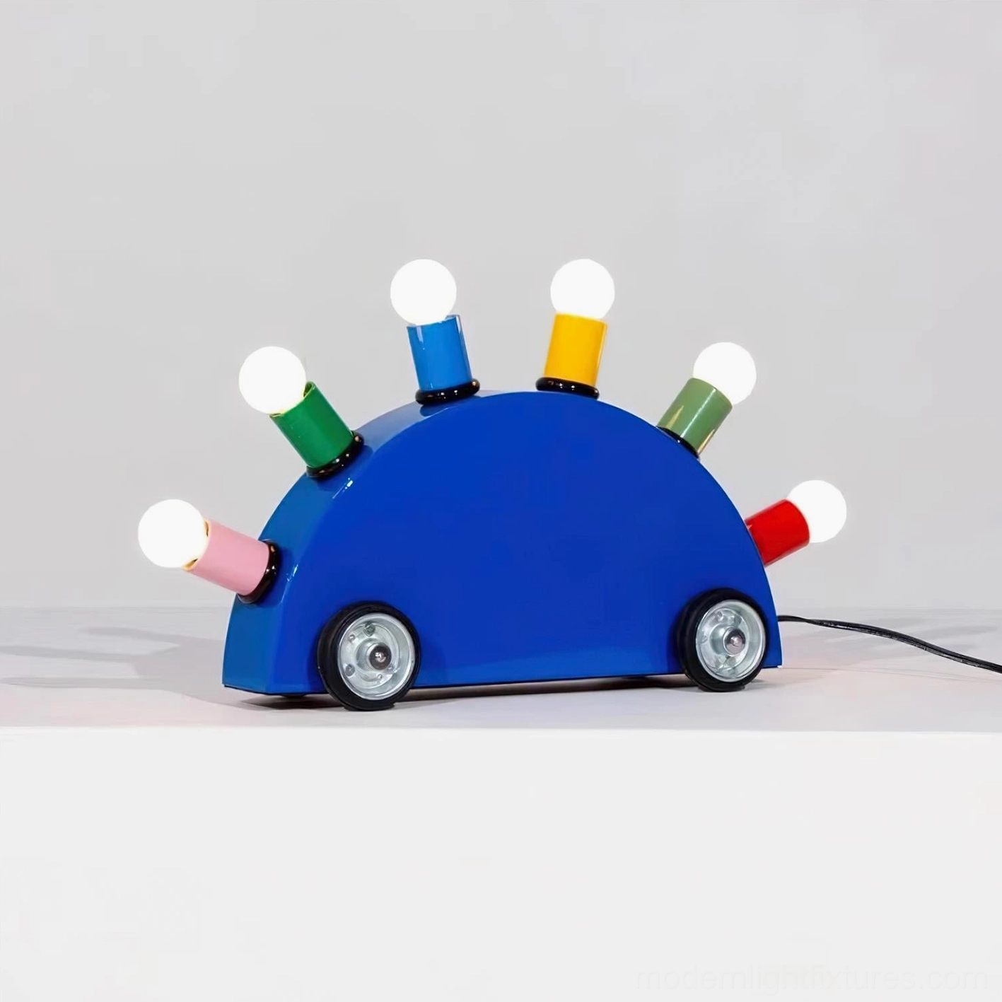 Cartoon car table lamp children's bedroom playroom creative space lighting solution
