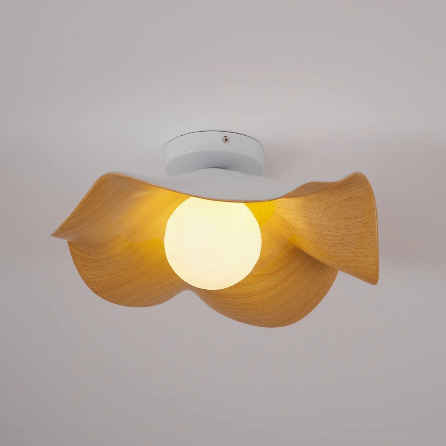 Casia modern ceiling light with certification marks for North America Australia Europe