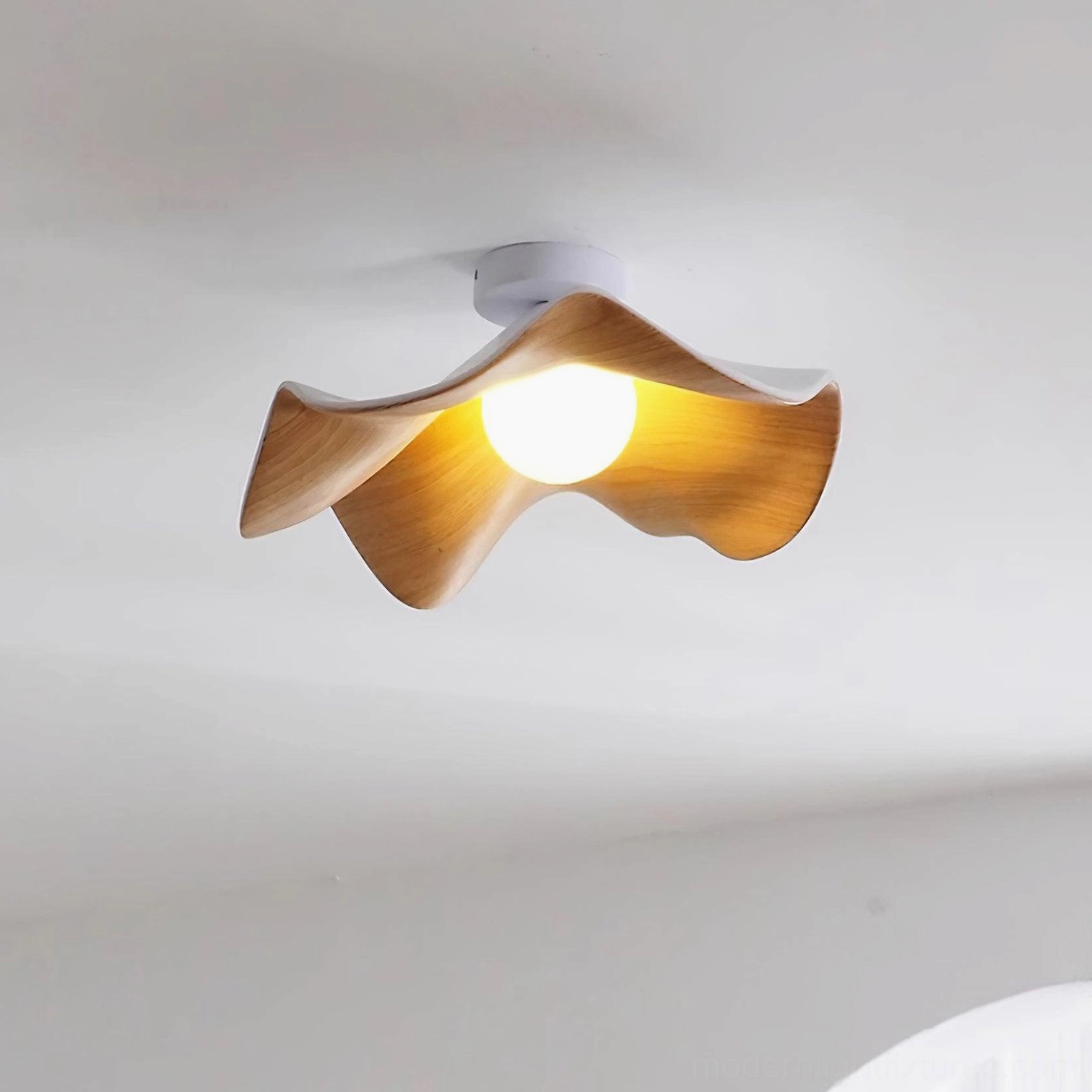 Casia damp-rated ceiling light suitable for bathroom and covered outdoor areas