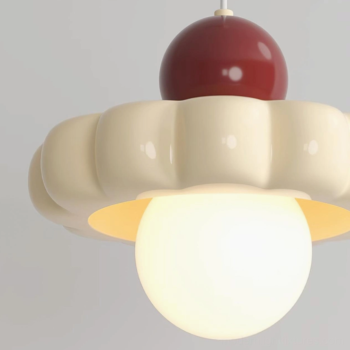 Celena pendant light size scale reference, 18.5cm diameter compact modern fixture