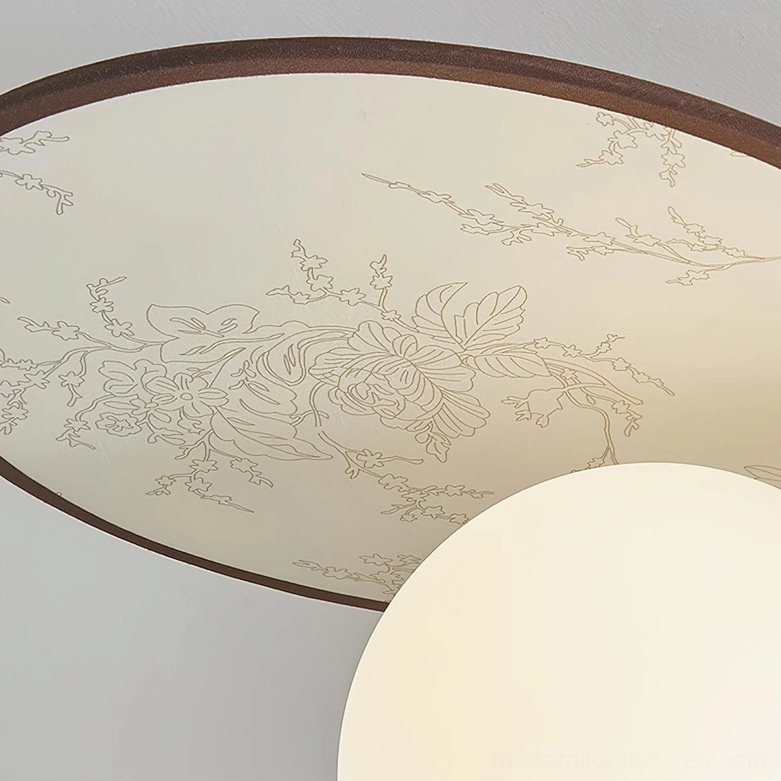 Celestial Spin decorative ceiling fixture installation process and mounting system
