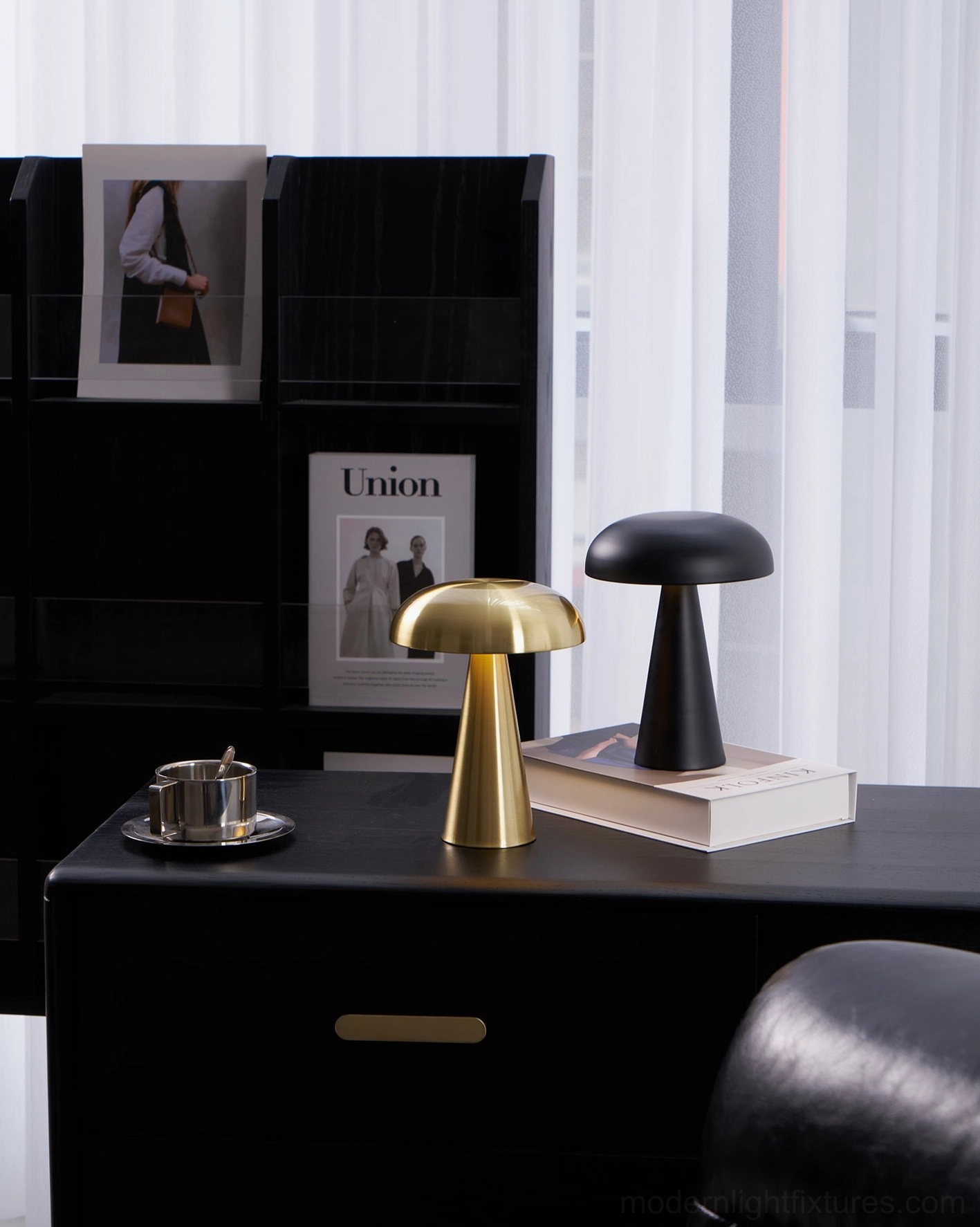 Como cordless table lamp living room side table accent lighting contemporary interior