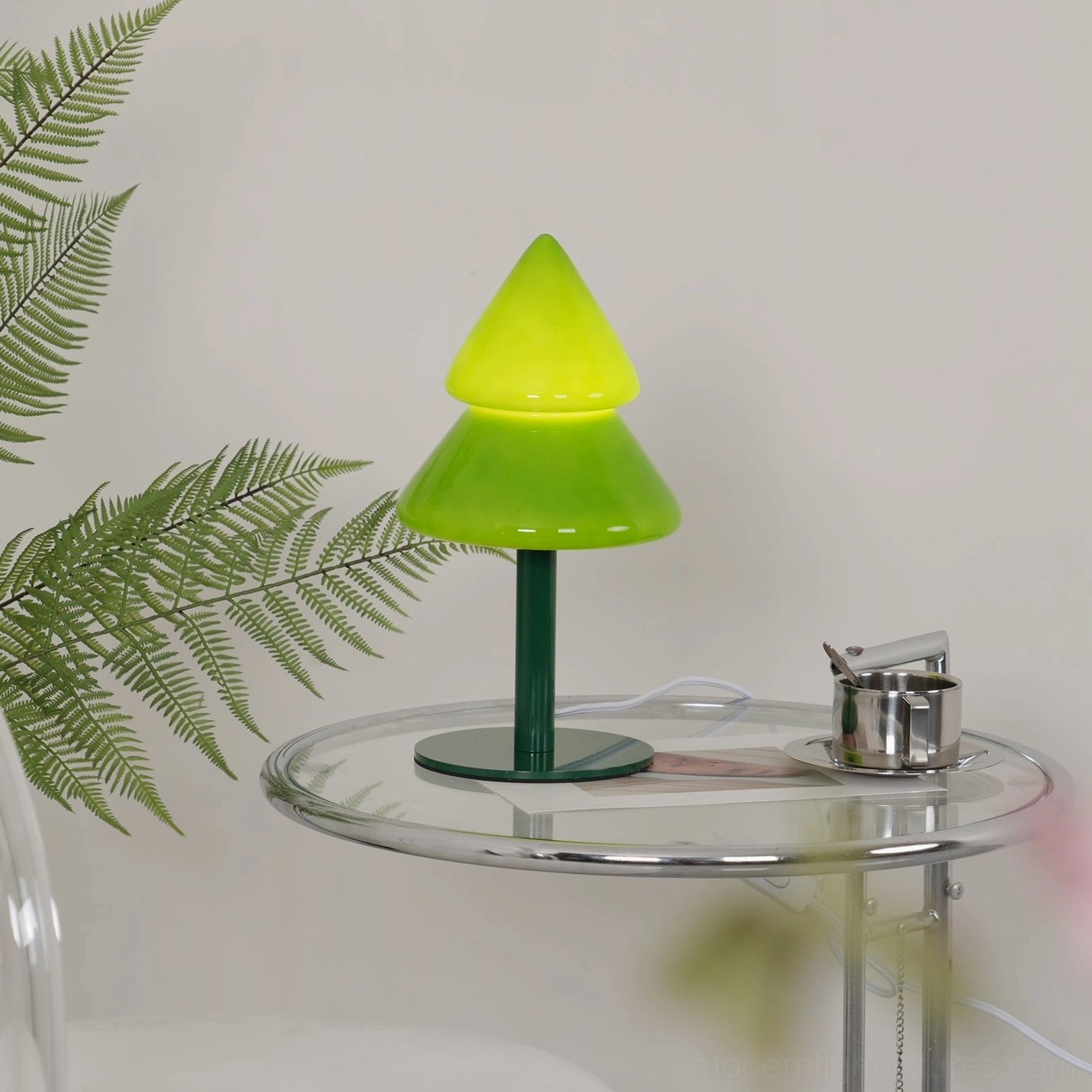 Comparison between traditional holiday lamps and modern Christmas tree table lamp
