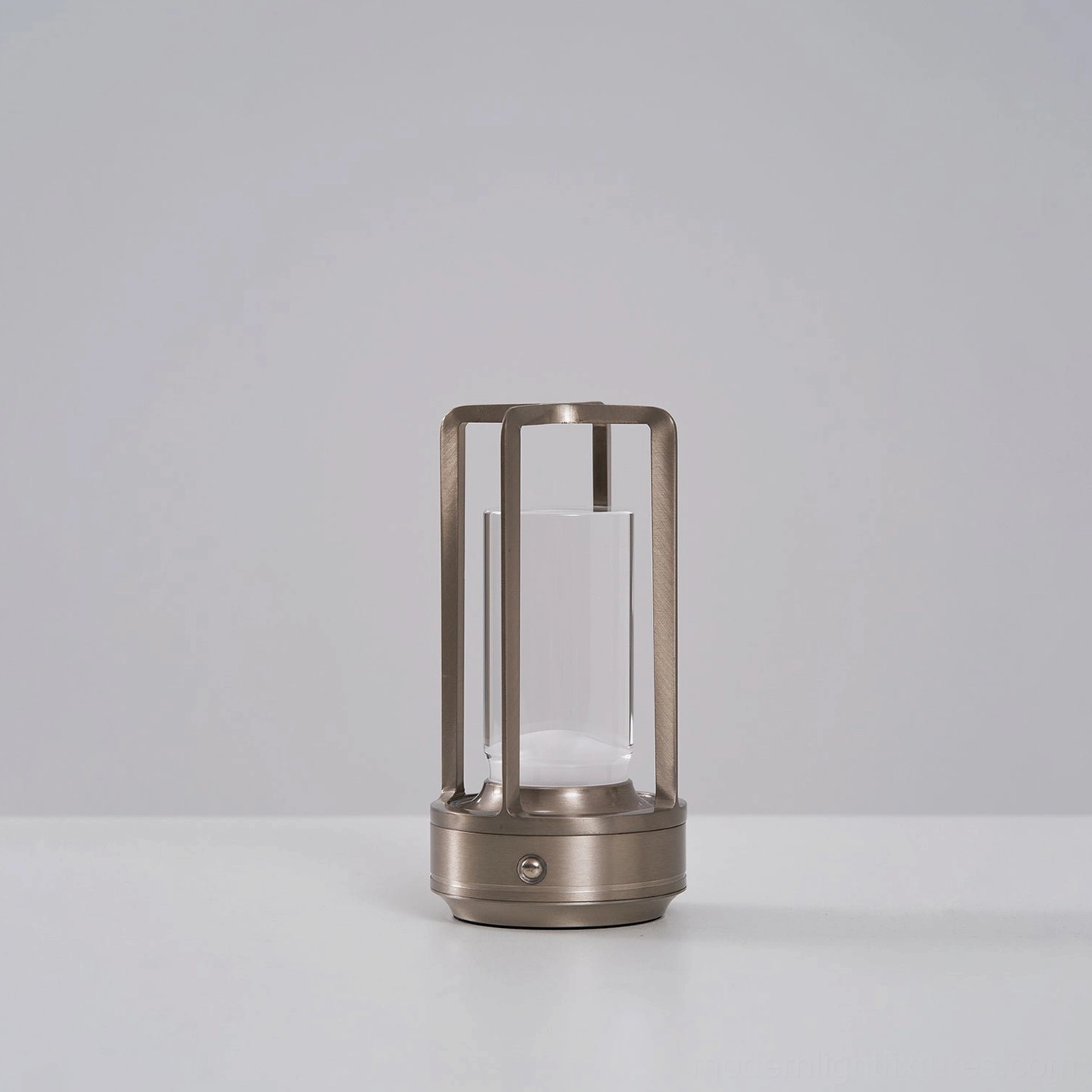 Modern cordless table lamp retail display product highlight sophisticated accent