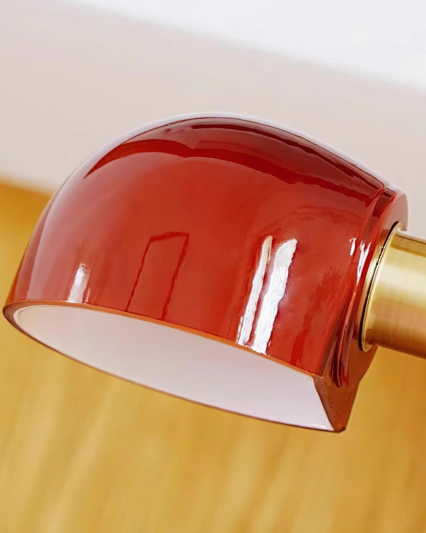 Cordova modern industrial wall lamp in contemporary interior design setting