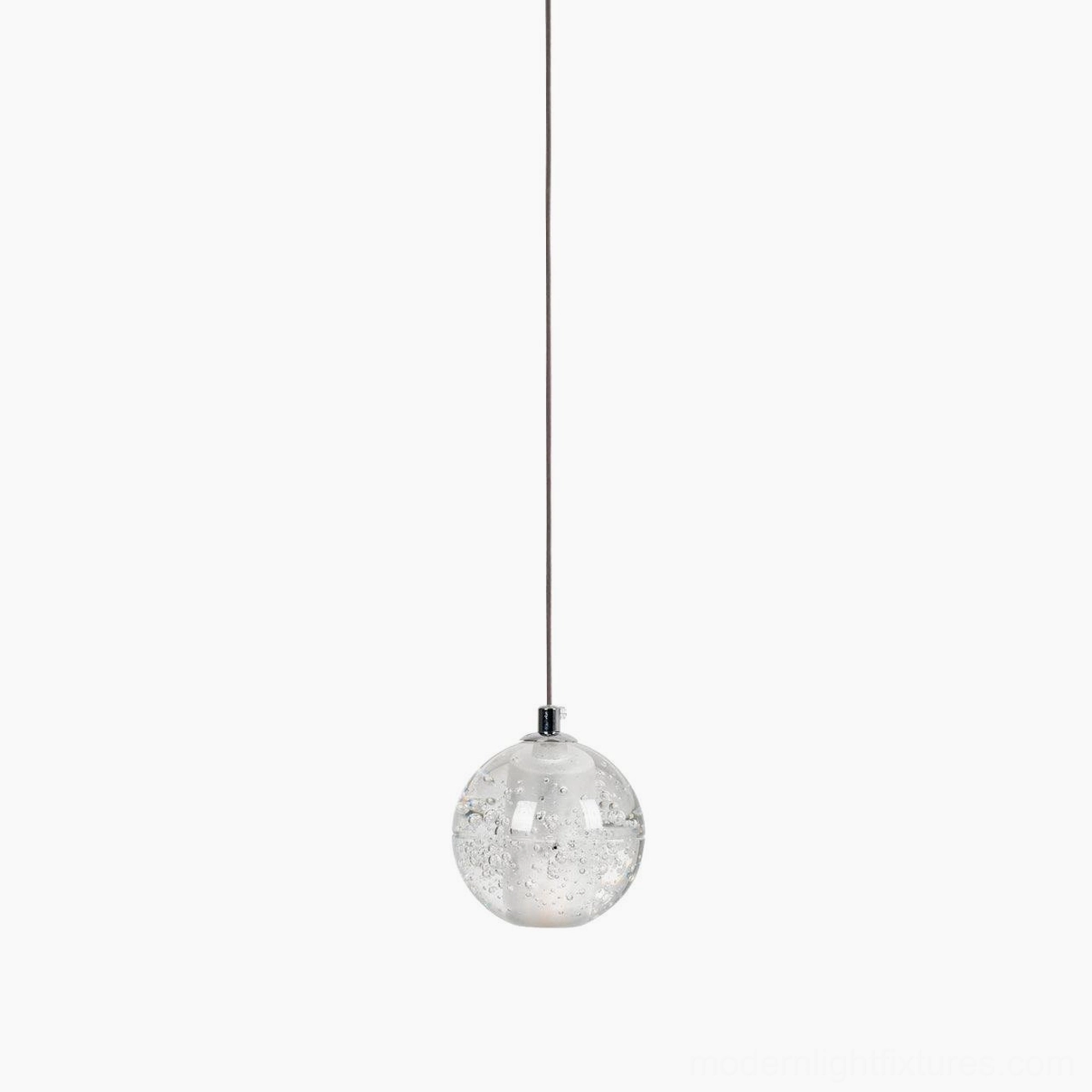 Modern crystal pendant chandelier showing G4 socket compatibility and bulb specifications