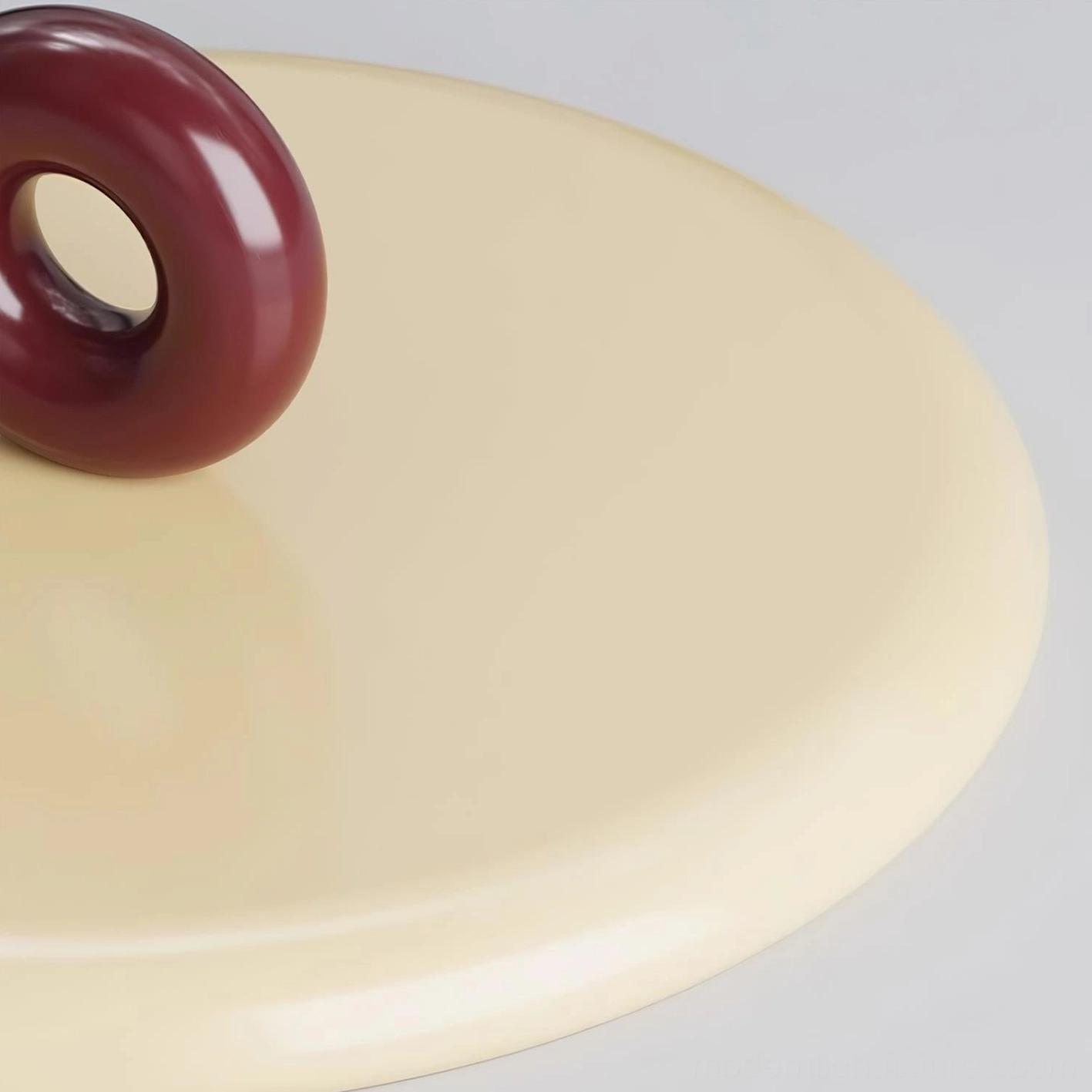 Dalia modern pendant lamp acrylic shade and metal components, construction materials