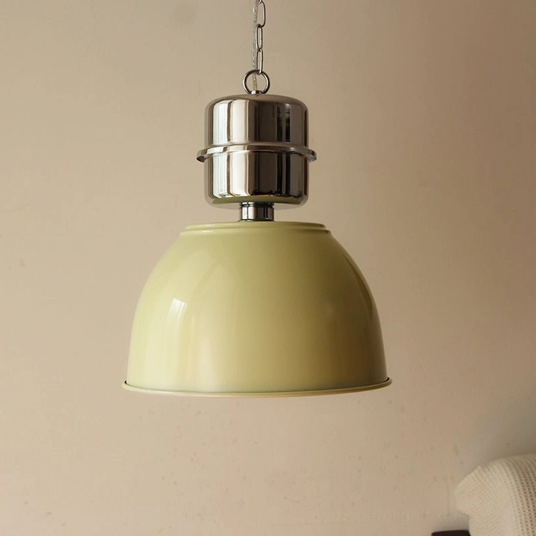 Yellow Dante pendant light adding vibrant energy to modern kitchen or dining space