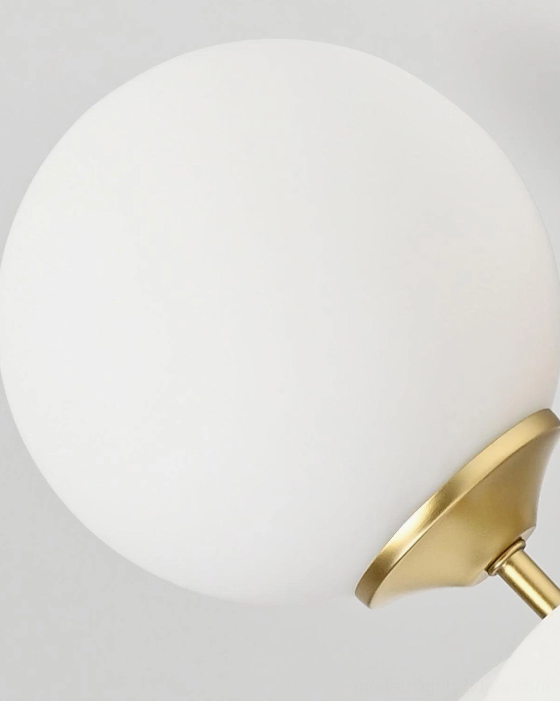 Decorative sputnik ball ceiling light creating architectural visual interest with spherical form