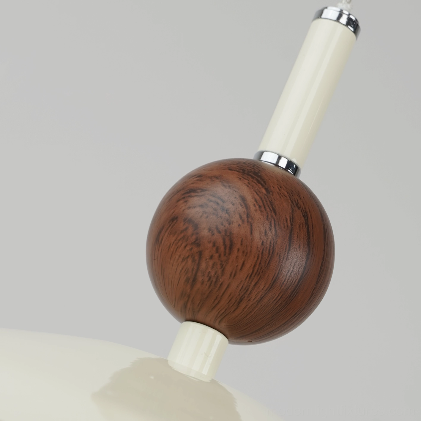 Devon acrylic shade pendant lamp scandinavian inspired design natural materials aesthetic