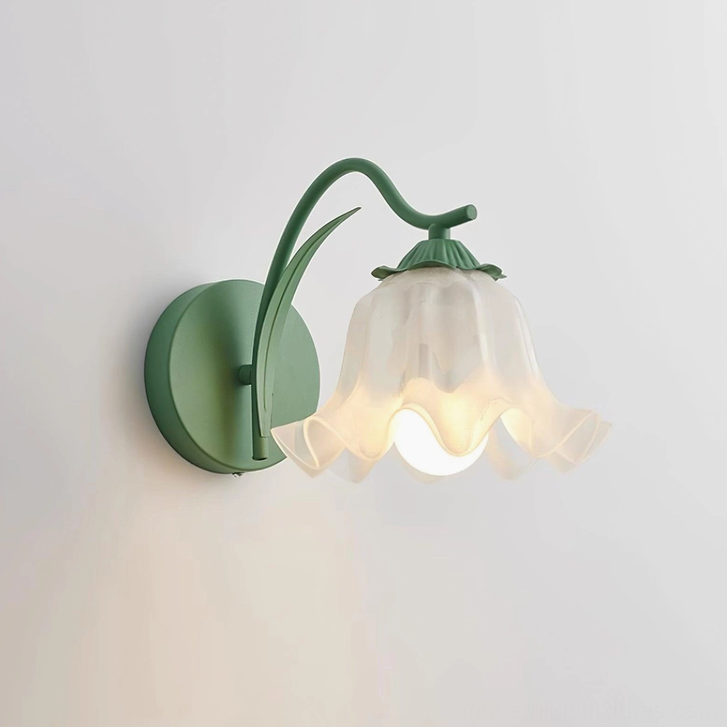 Modern wall sconce with dimmer-compatible design for adjustable lighting