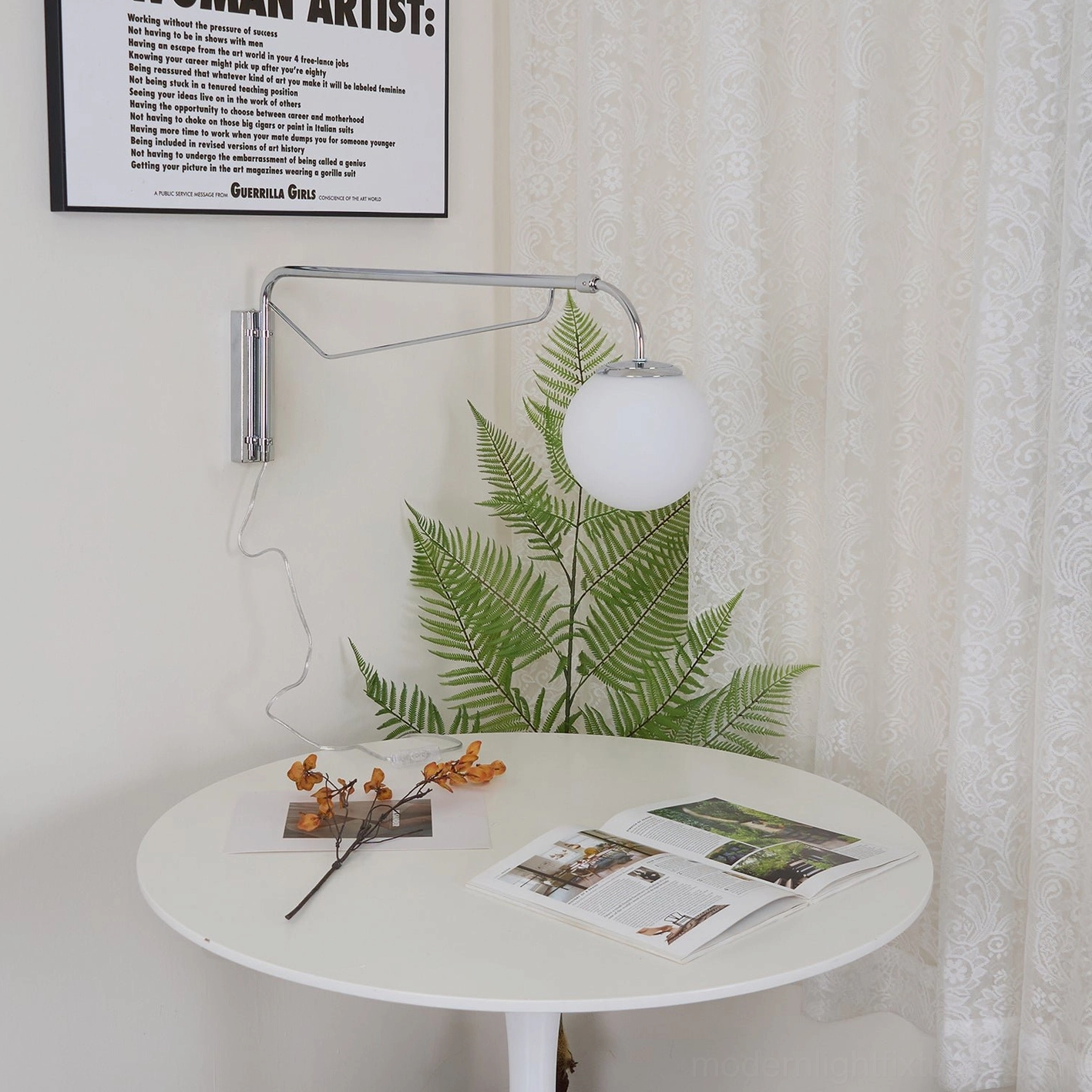 Dione modern wall sconce minimalist contemporary interior residential lighting solution