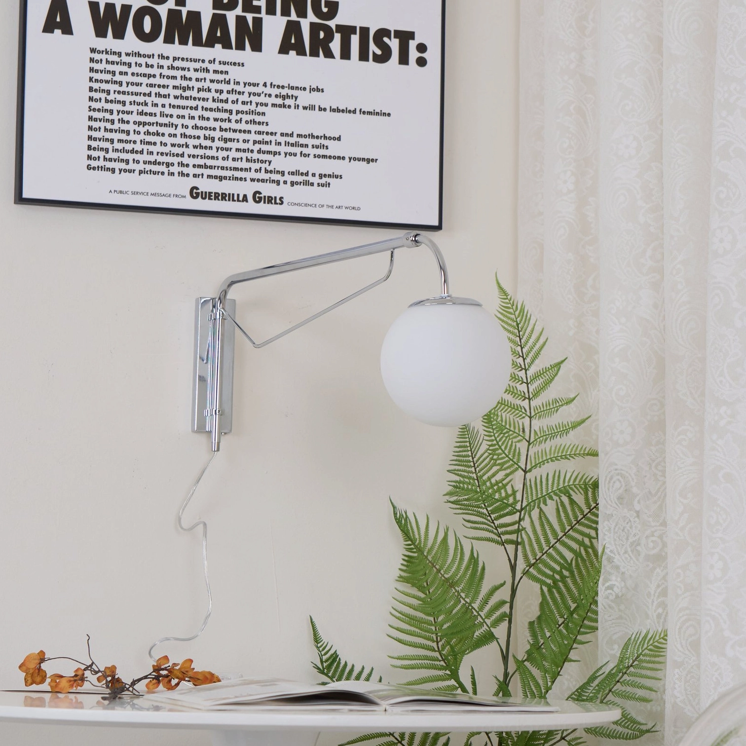 Dione plug-in wall sconce quick installation flexible positioning residential lighting