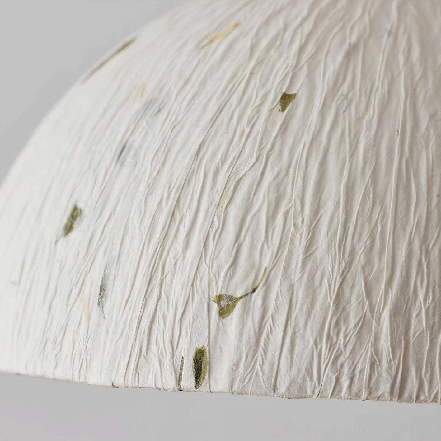 Dome pendant light installation on sloped ceiling, demonstrating compatibility with vaulted rooms