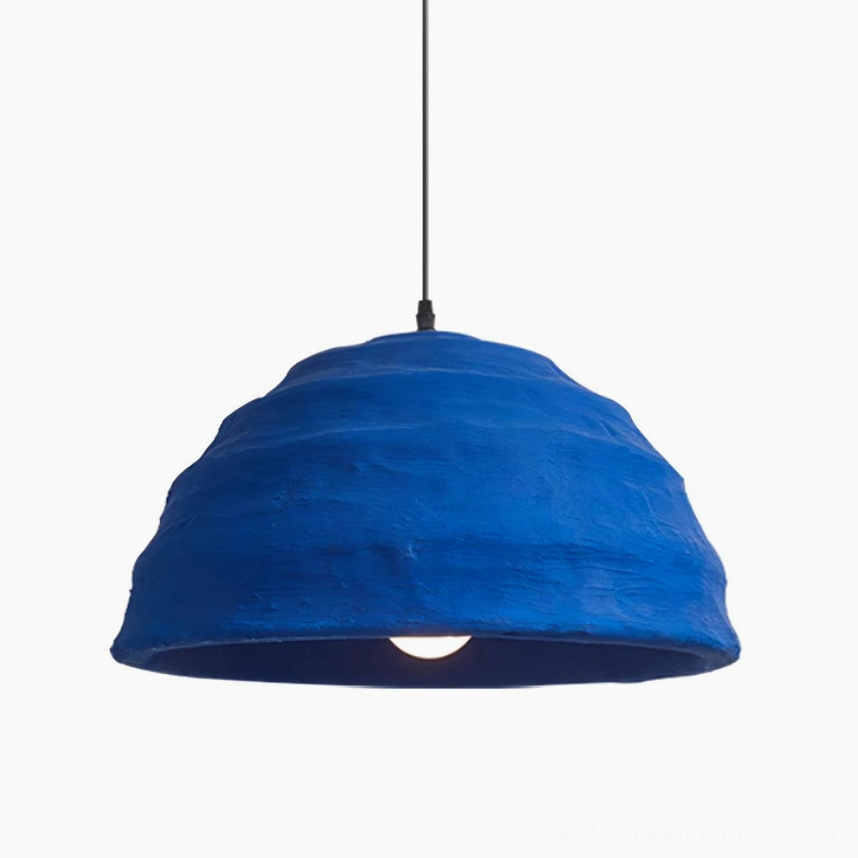 Dome pendant light fixture in contemporary home setting showing design versatility and room integration