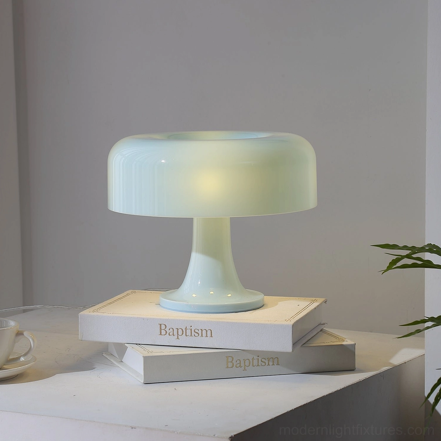 Donula modern donut lamp with extended cord length for flexible placement options