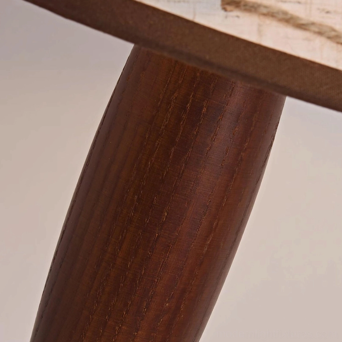 Eco-friendly terracotta table lamp LED compatible - sustainable home lighting solution
