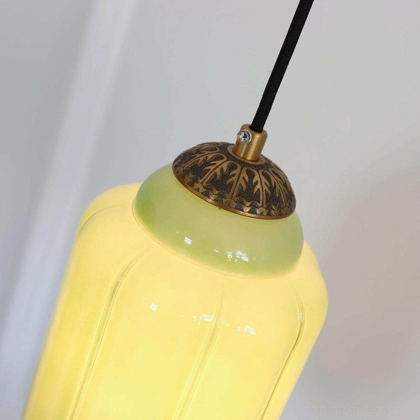Eloise glass pendant light hanging fixture residential interior