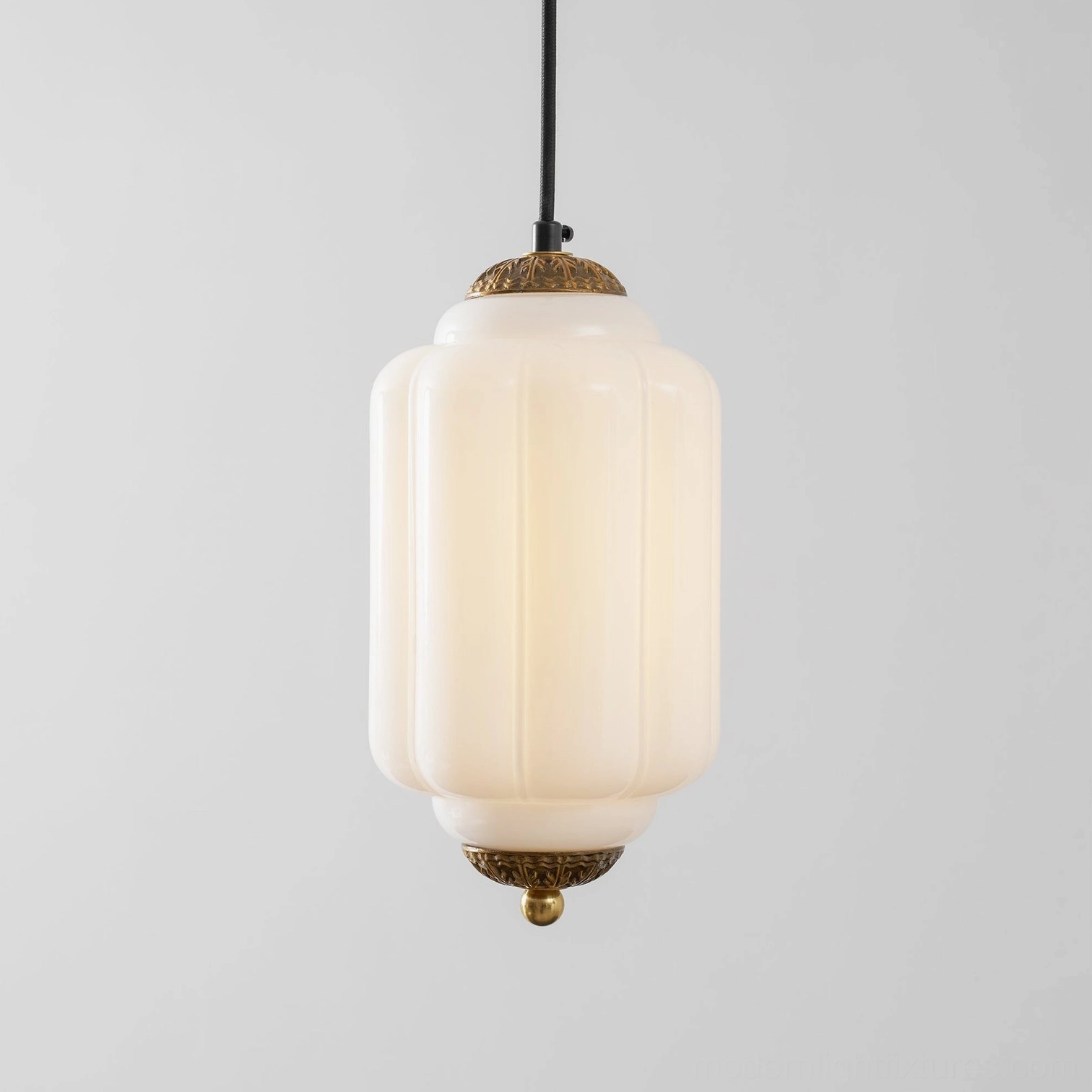 Lantern pendant light fixture bracket mounting system