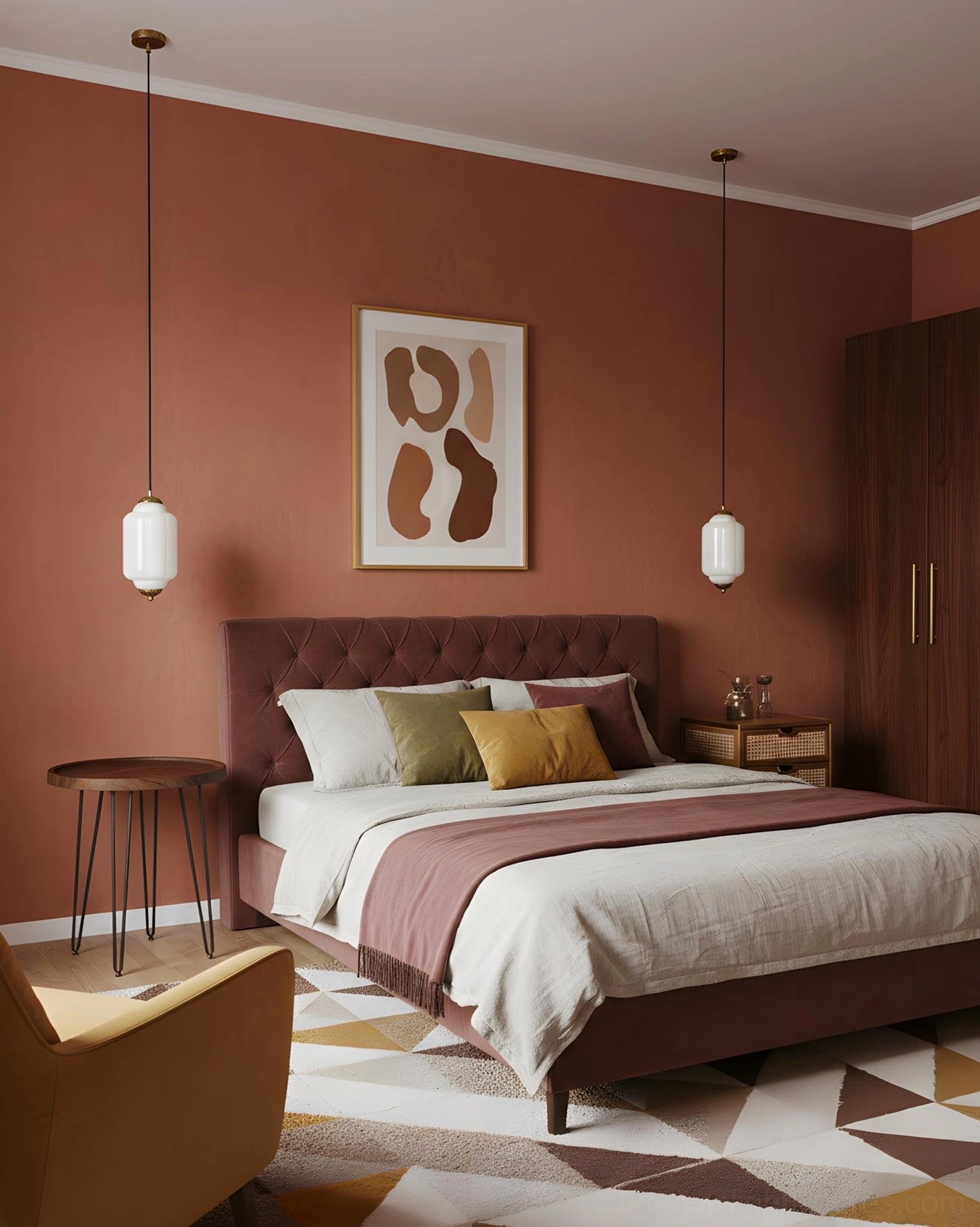 Eloise glass pendant lamp showing lantern silhouette and ribbed glass details