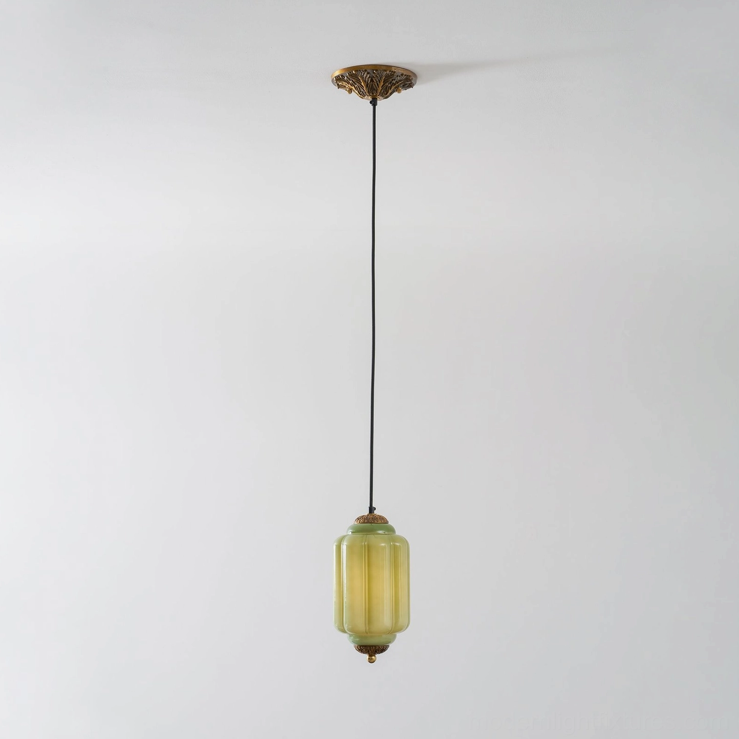 Pendant light fixture wire mounting system component