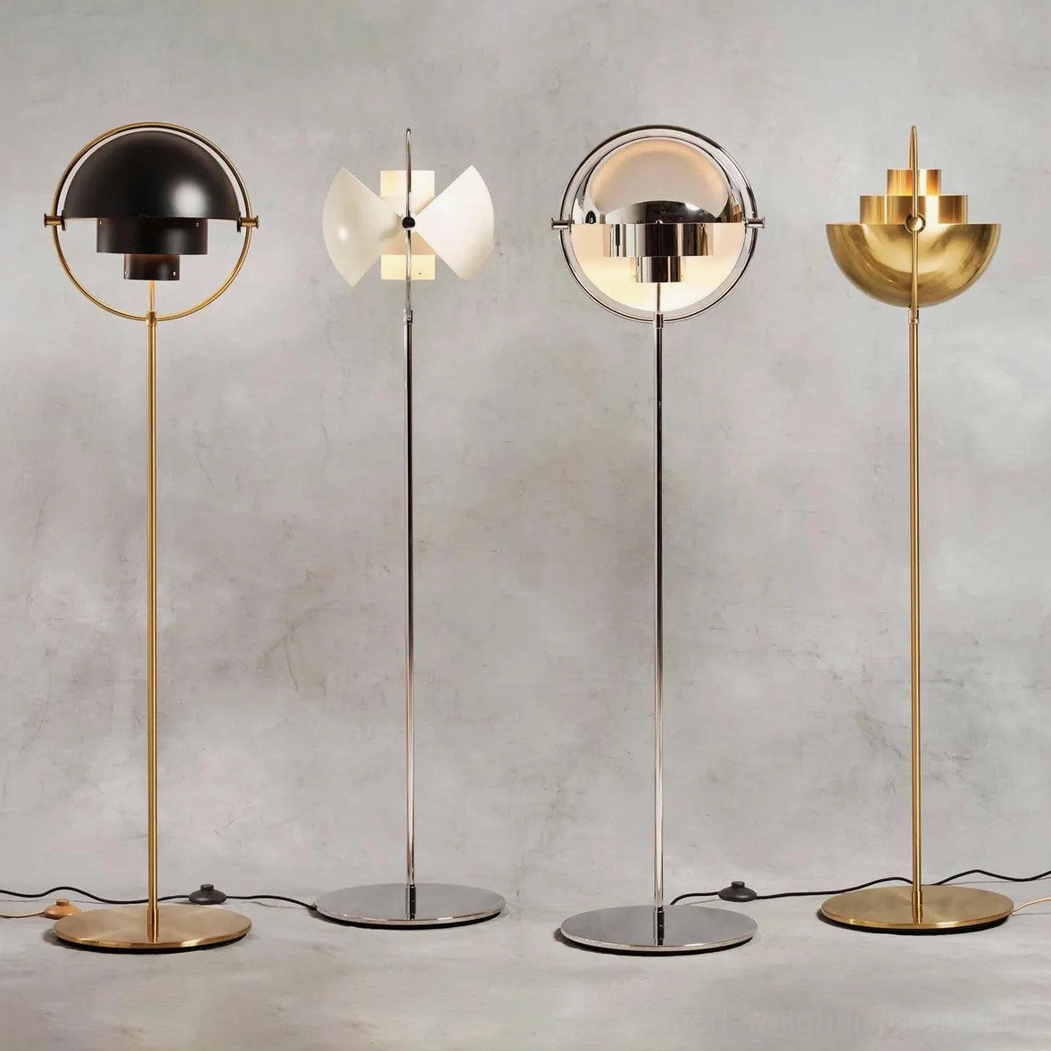 Elvira spherical floor lamp ambient lighting creating inviting warm glow in modern home