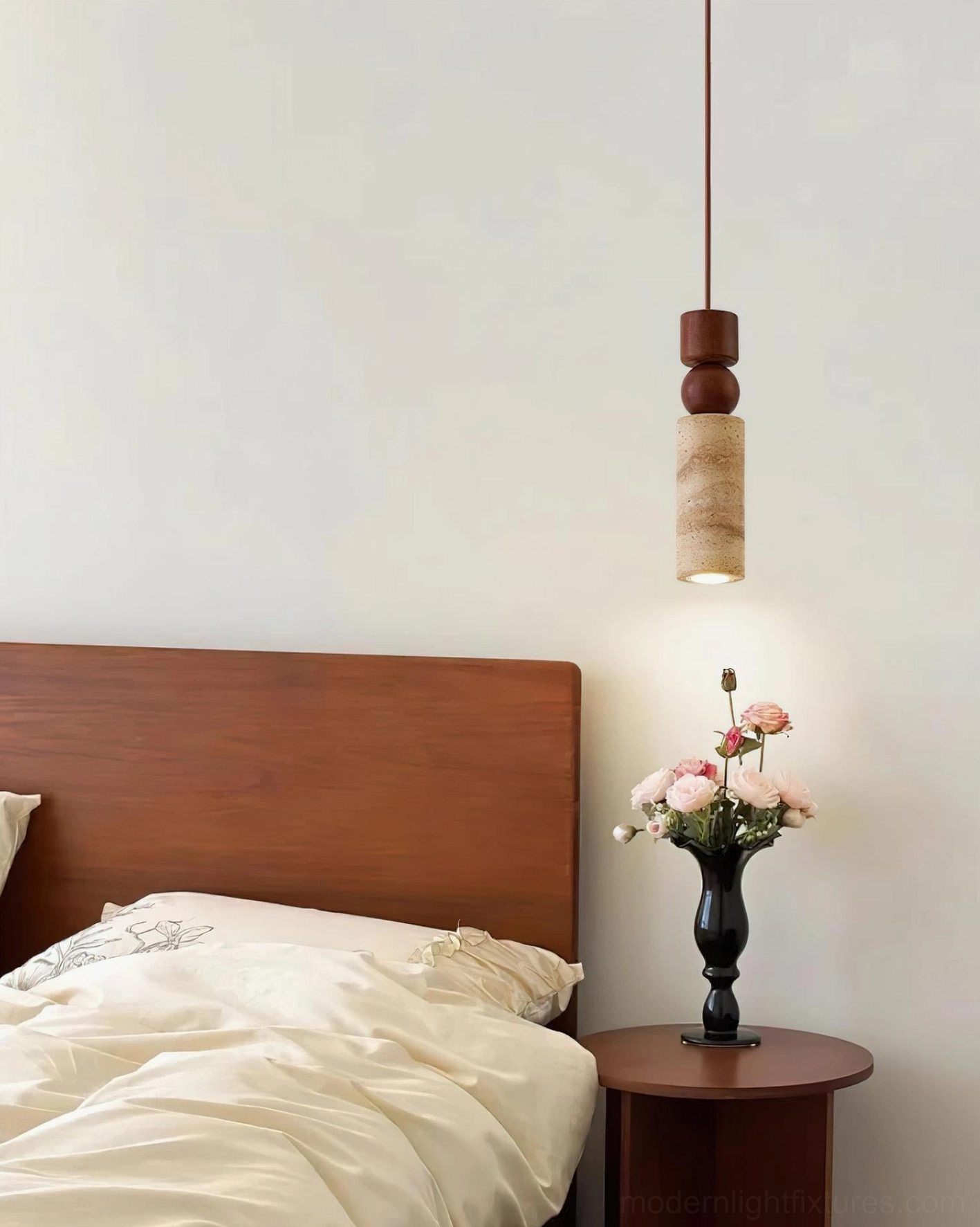 Fables pendant lamp adjustable cord - 150cm wire length shown with E26 E27 socket compatibility