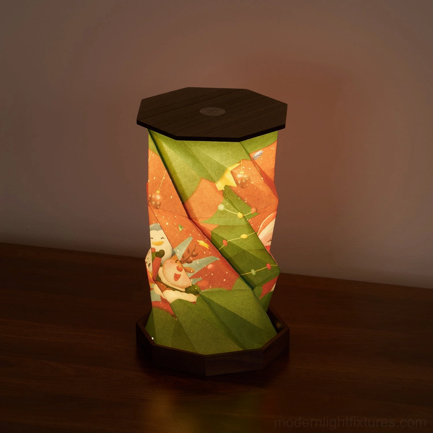 Fida Fold Paper Table Lamp 50000 hour LED lifespan reliable integrated lighting technology sustainable design certification