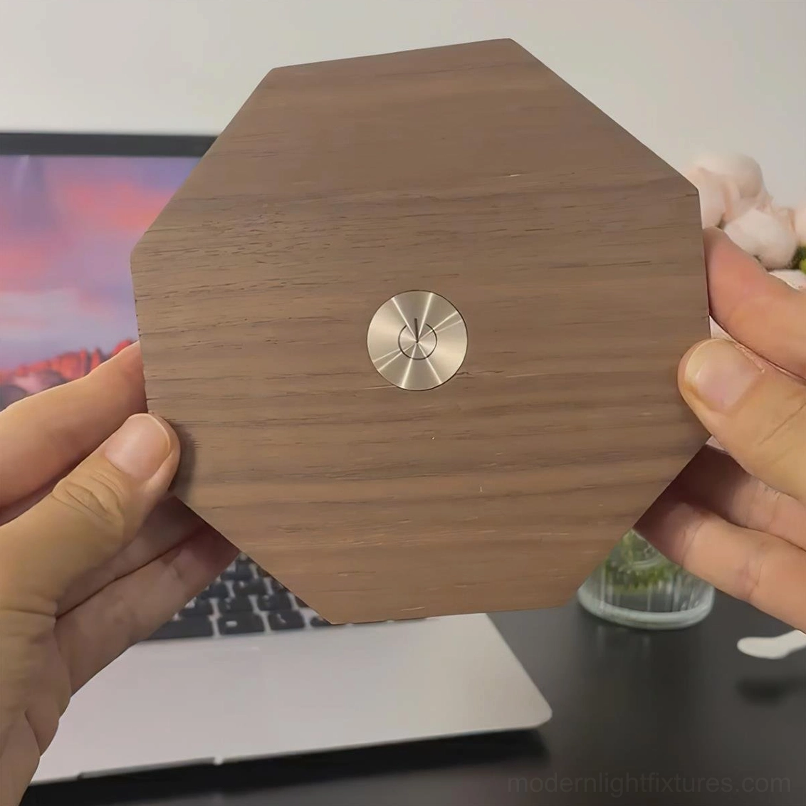 Fida Fold Paper Table Lamp modern origami design overview showing complete product structure and foldable paper construction