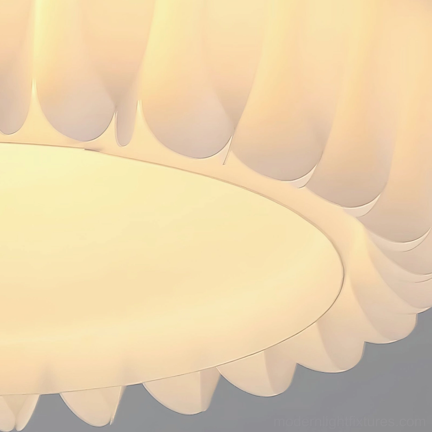 Modern damp-rated ceiling light fixture suitable for bathroom and covered outdoor installation