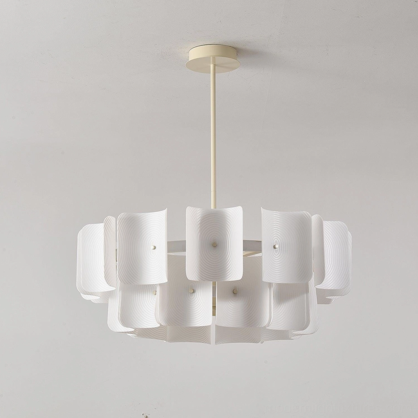 Large 80cm fingerprint chandelier living room focal point luxury contemporary design