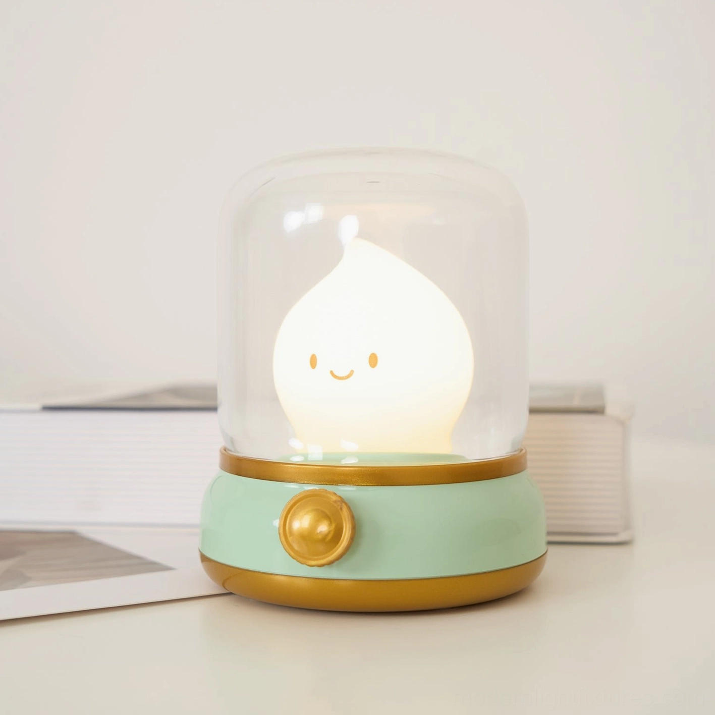 Flame LED night light materials breakdown, ABS body PMMA diffuser silica gel, quality construction