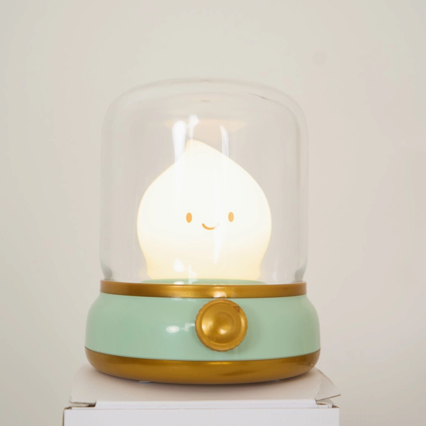 Flame LED Scandinavian Mid-Century Modern design, minimalist contemporary home aesthetic