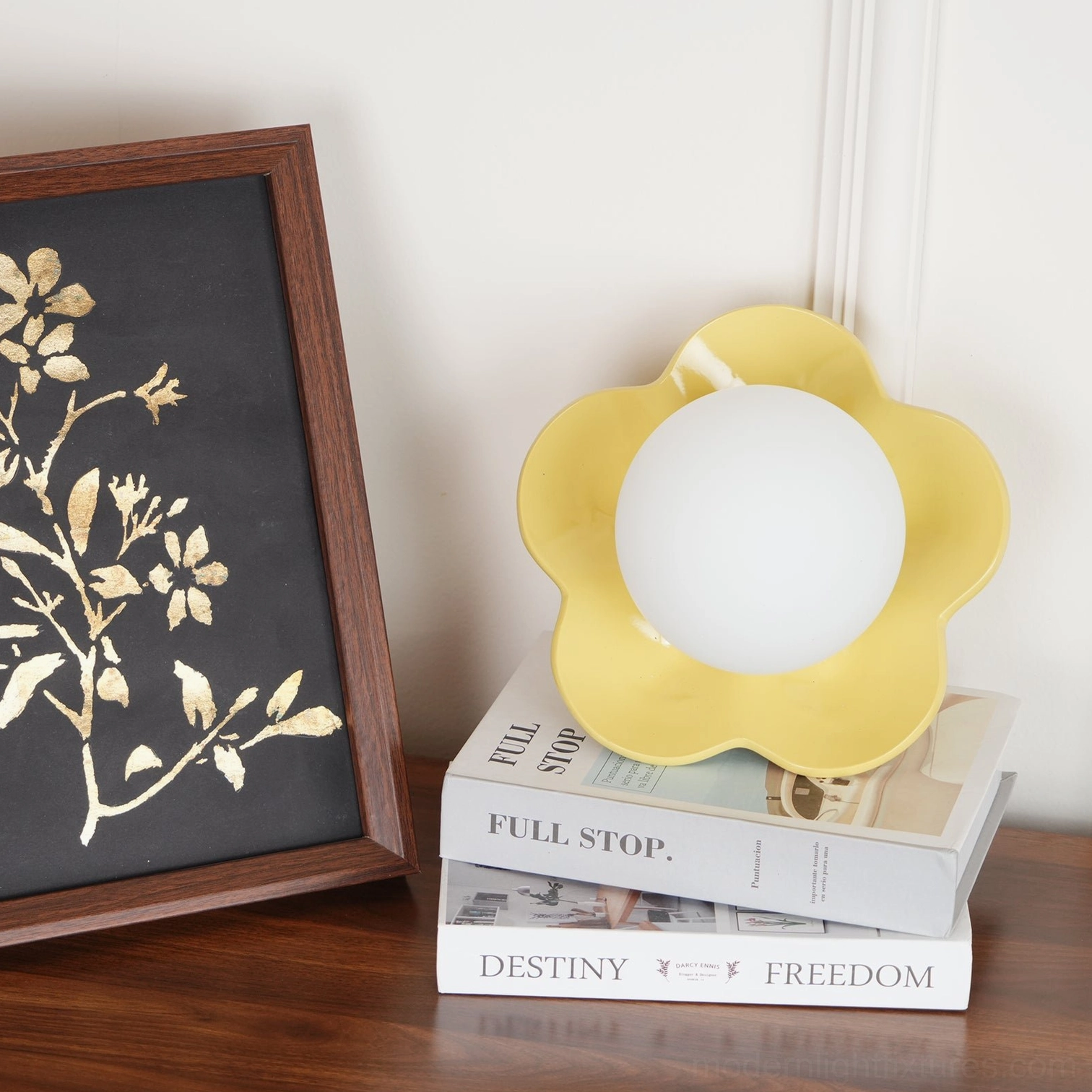 Flower wall sconce sculptural form demonstrating organic botanical design aesthetic