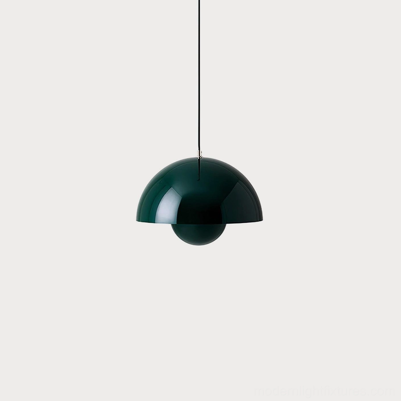 Flowerpot pendant light design lineage and contemporary style interpretation
