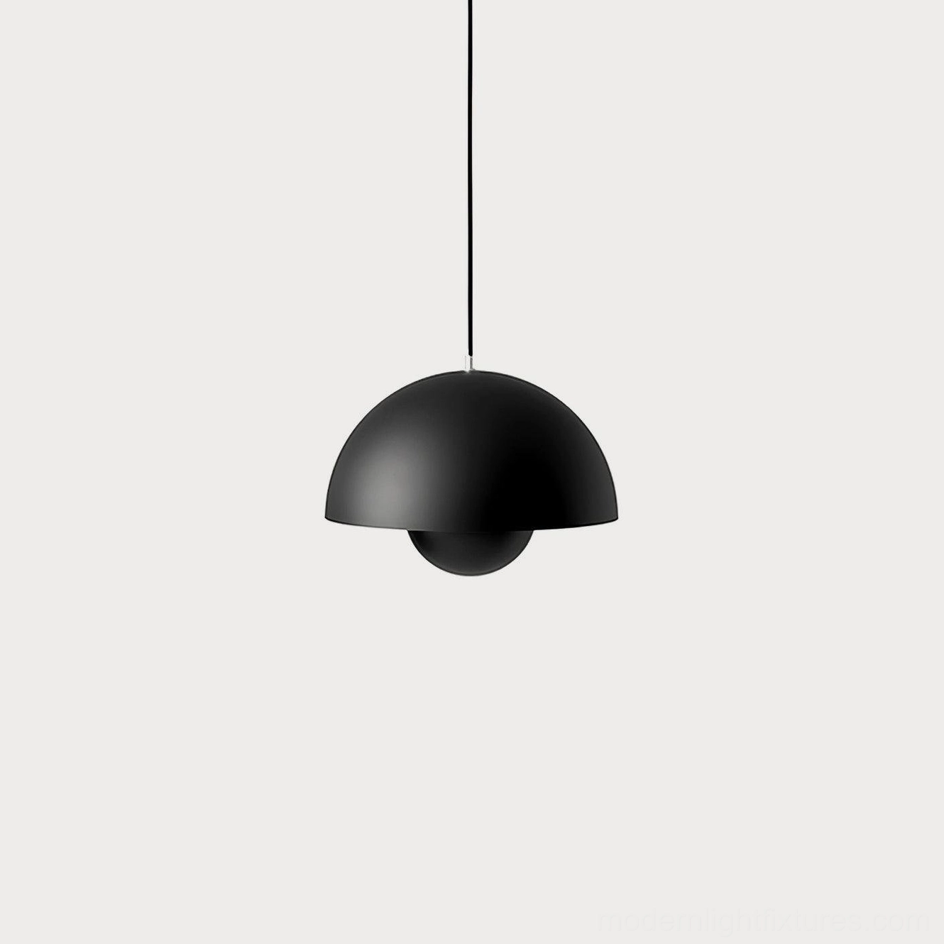 Flowerpot pendant light luminous quality and light output demonstration