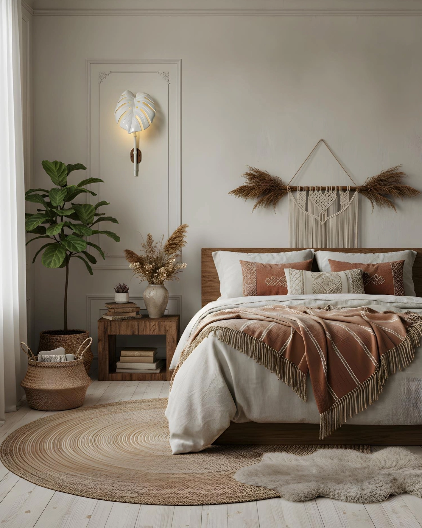 Folium modern leaf wall sconce sculptural design detail showcasing veining cutout pattern