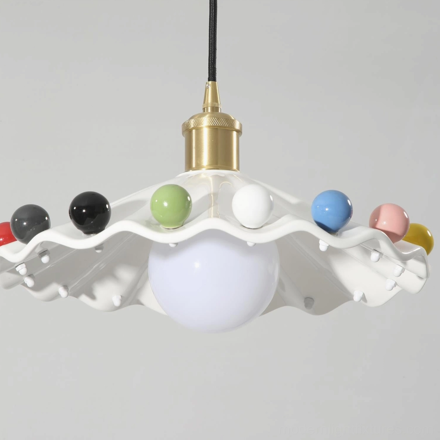 Fonthill ceramic pendant light hanging height 30-36 inches above dining table lighting guide