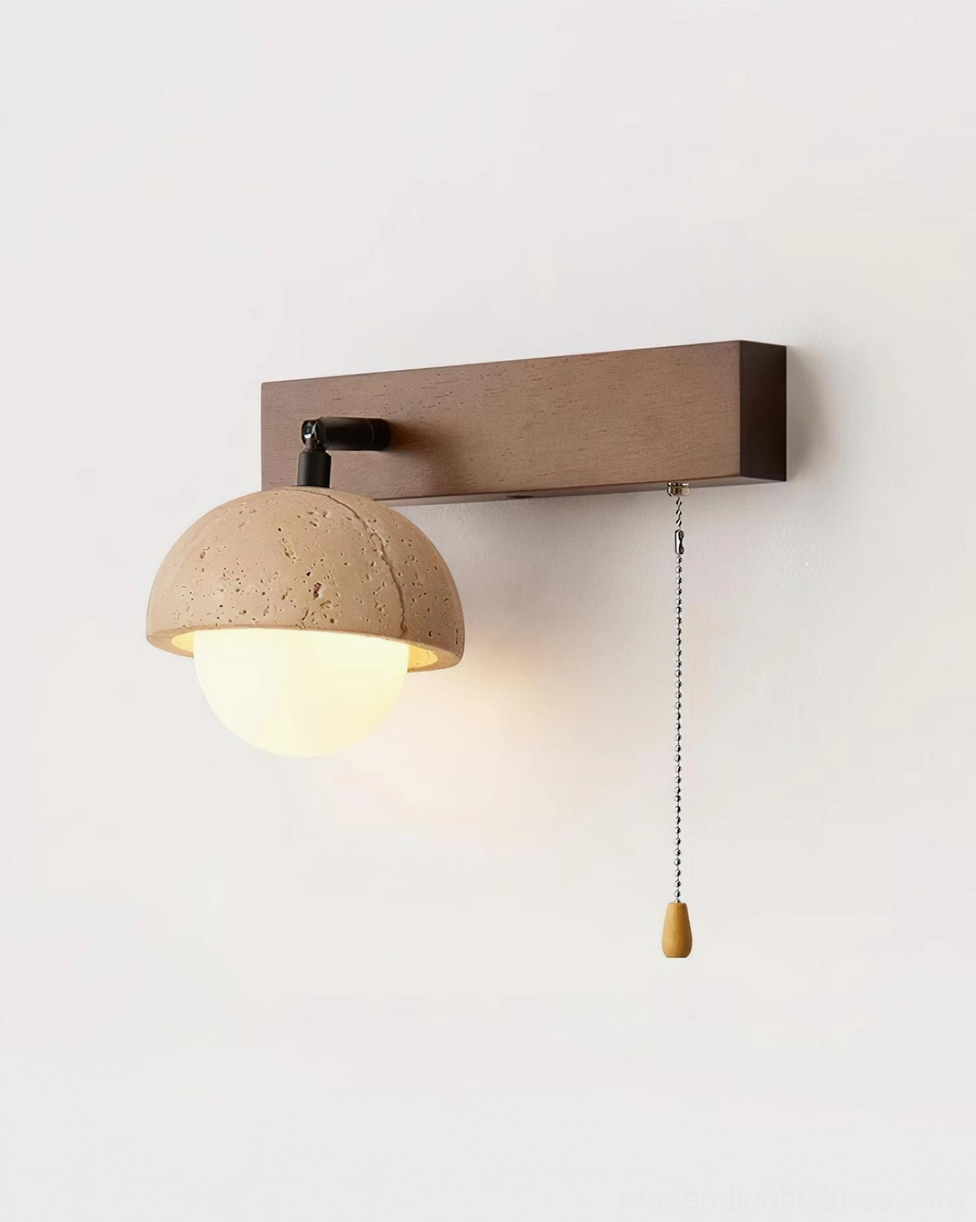 G4 socket wall sconce with dimmer-compatible technology for customizable lighting control