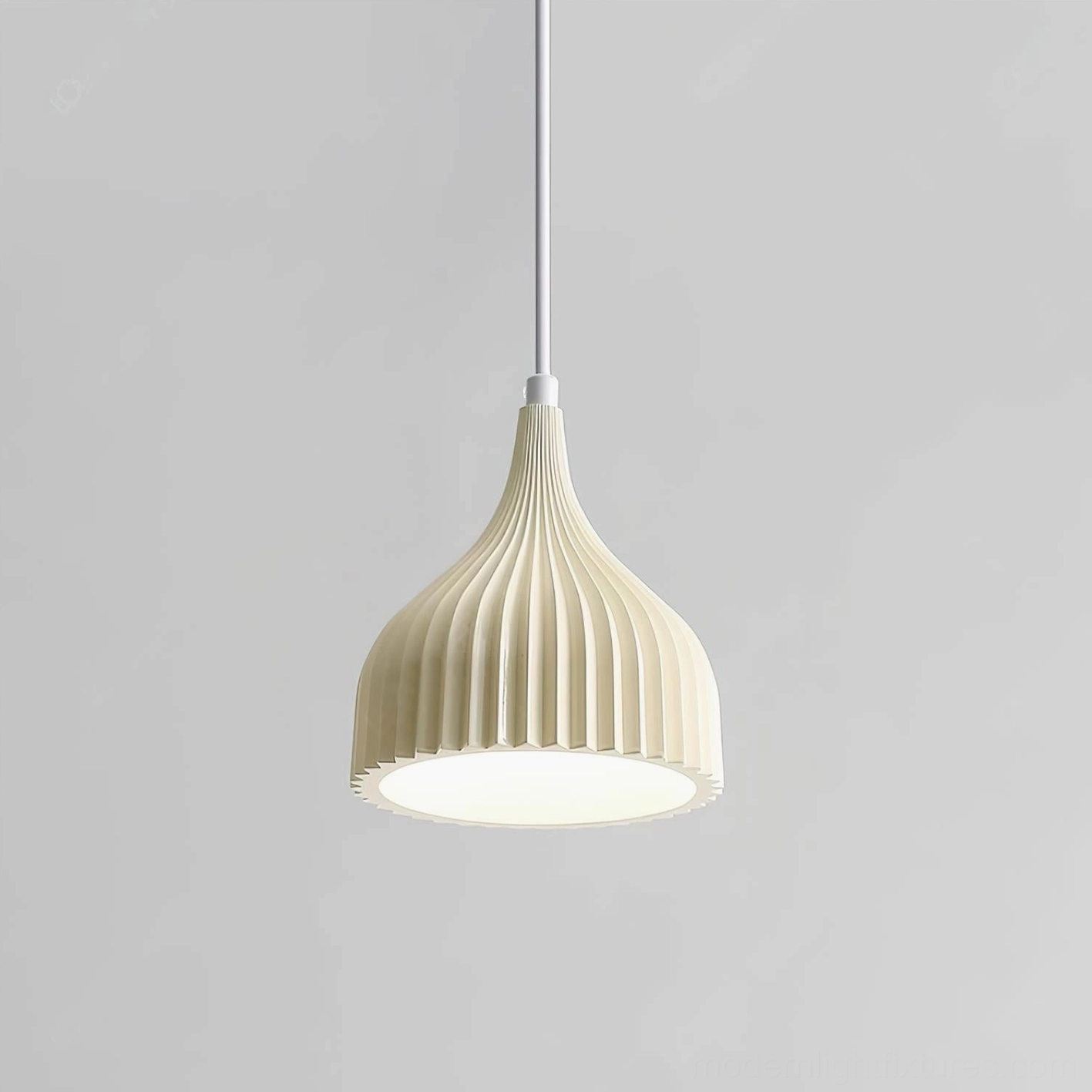 Garay pendant light dimmer compatible warm ambient bedroom nighttime setting