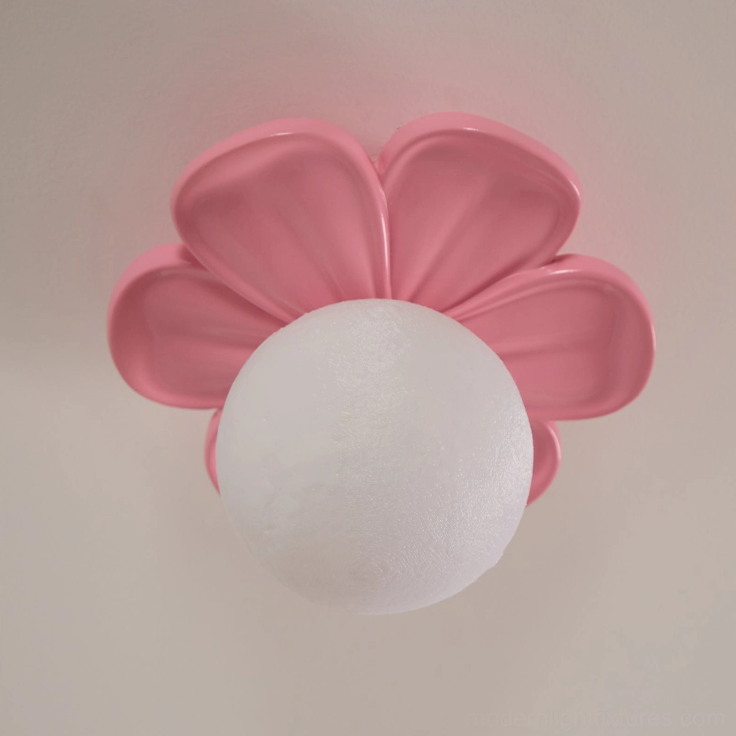 Giulia ceiling light with three-color changing LED in hallway pathways creating gallery-like lighting
