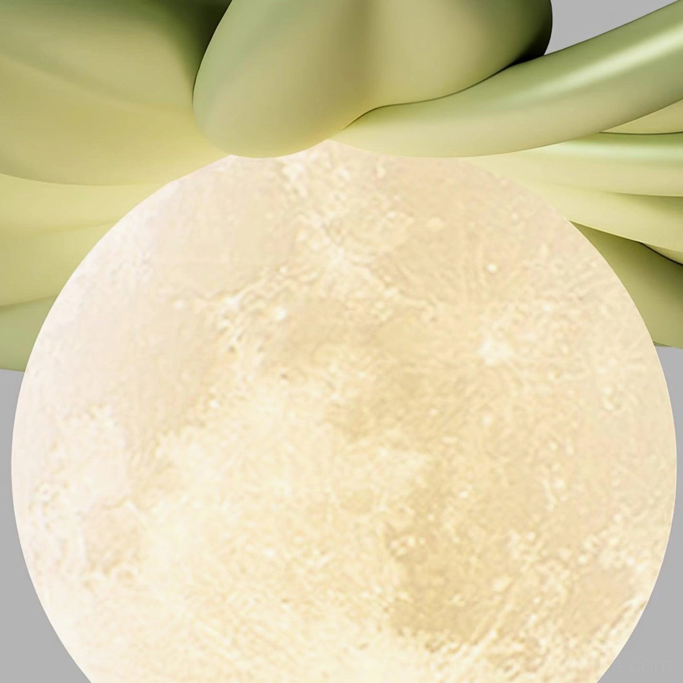 Giulia flower ceiling light mounted on wall accent showing versatile installation options